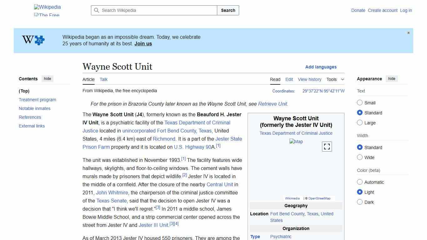 Wayne Scott Unit - Wikipedia